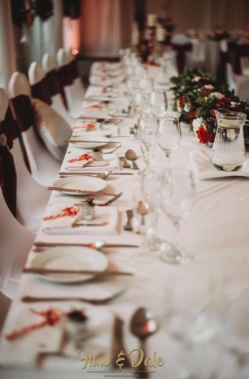 Reception decor